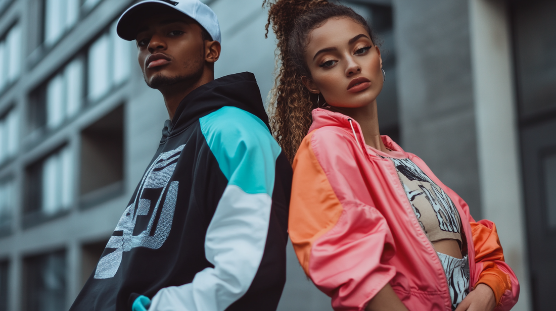 gender neutral clothing, urban, fitness models