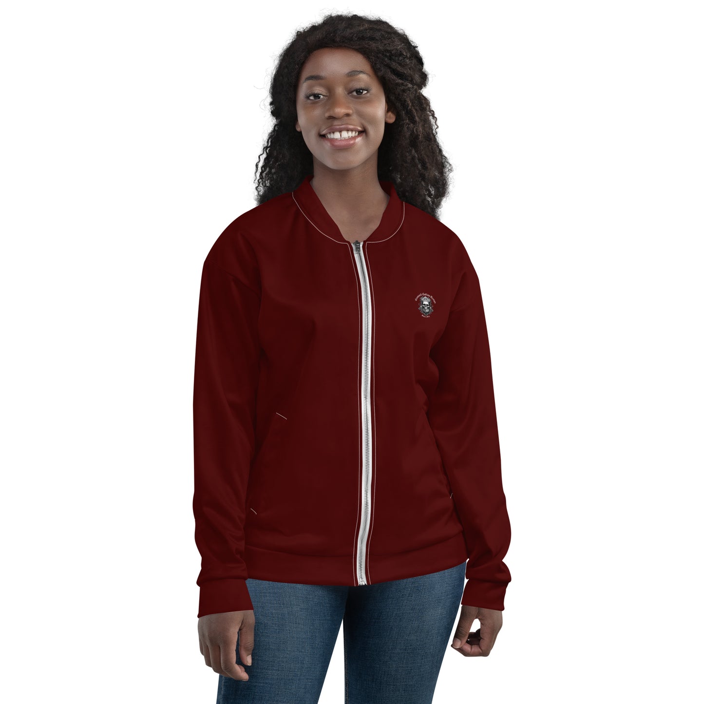 Unisex Bomber Jacket - Queen of Fitness