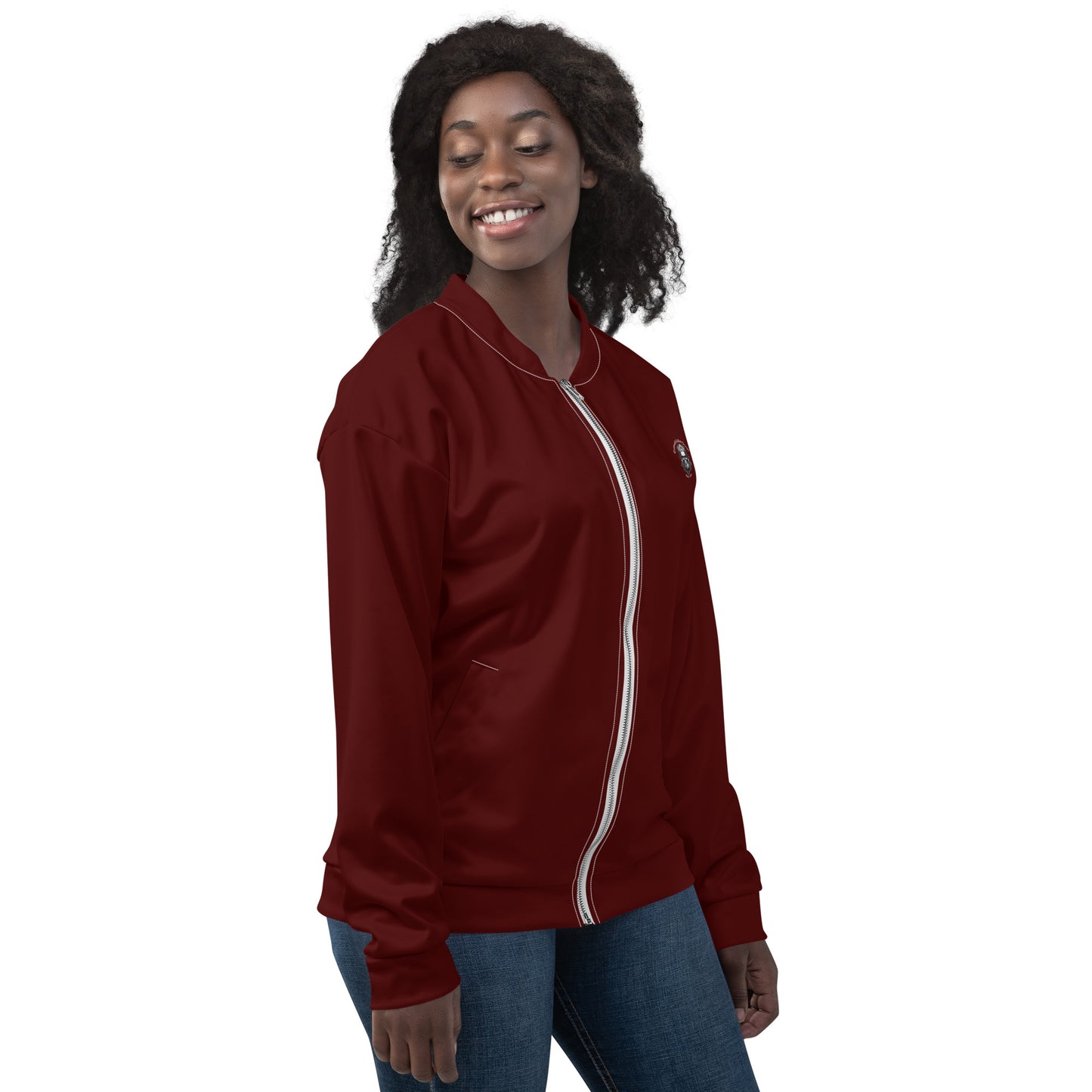 Unisex Bomber Jacket - Queen of Fitness