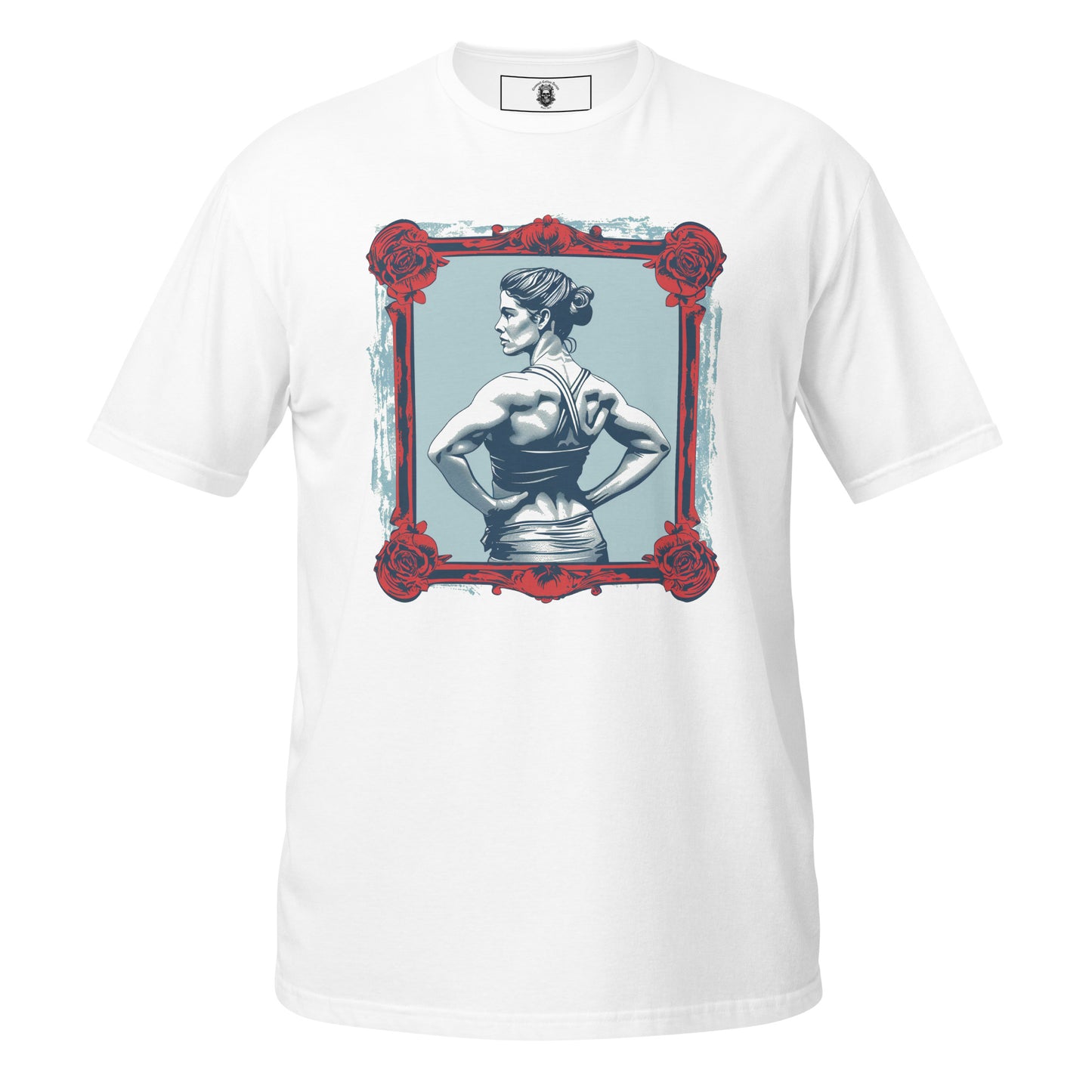 Unisex T-Shirt Vintage Female Fitness Athlete Victorian Grace