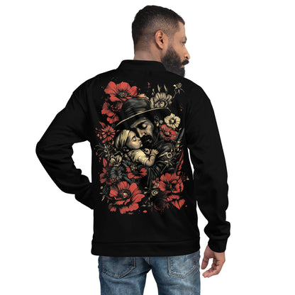 Unisex Bomber Jacket - Latino Strength