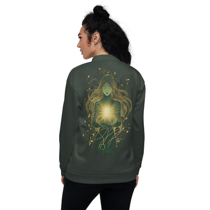 Unisex Bomber Jacket - Radiant Renewal