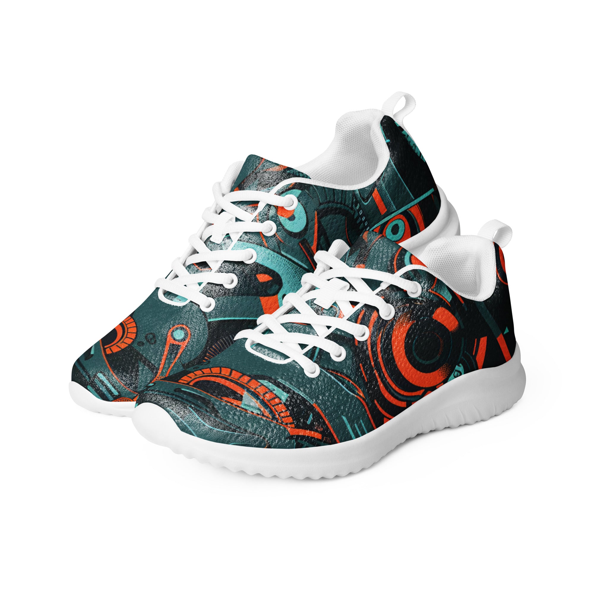 Crowned Cotton Men s Athletic Shoes Cyber Mech Stride