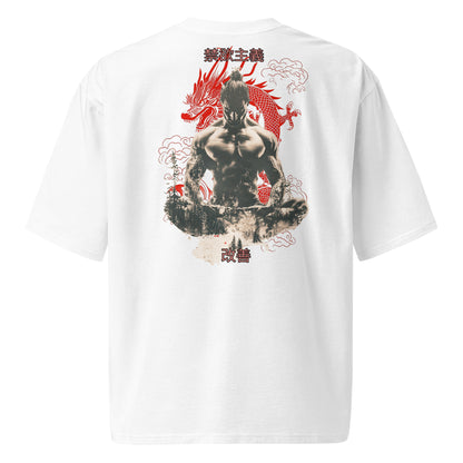 Oversized heavyweight t-shirt - Zen Strength