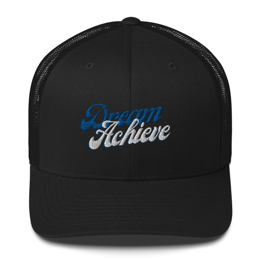 Dream Achieve Trucker Cap: Pursue Your Goals, Wear Your Ambition