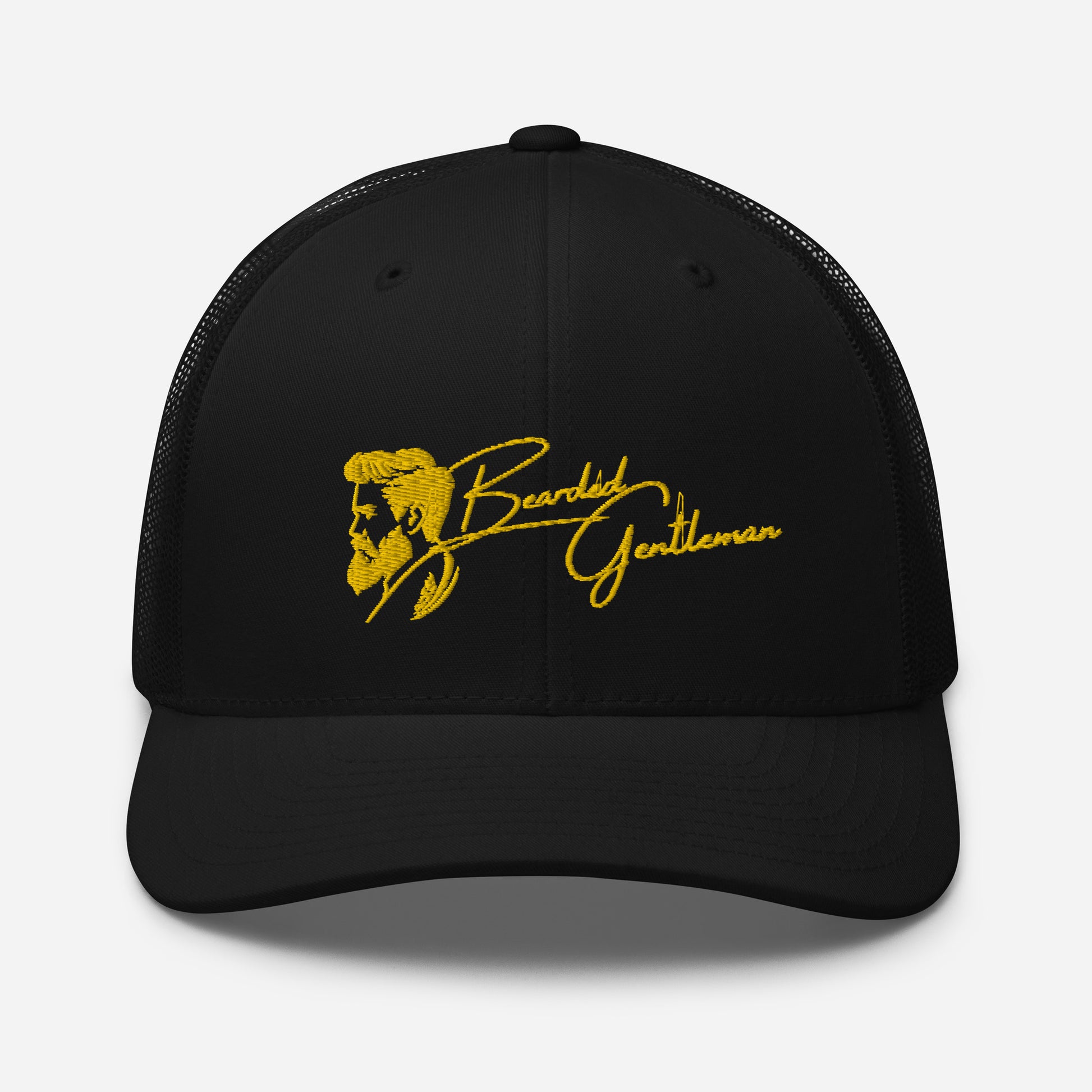 Trucker Cap: Bearded Gentleman