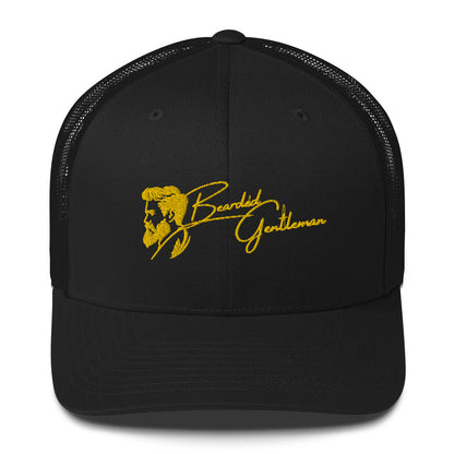 Trucker Cap: Bearded Gentleman