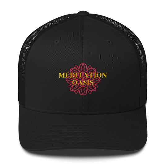 Meditation Oasis Trucker Caps: Find Tranquility, Embrace Inner Peace