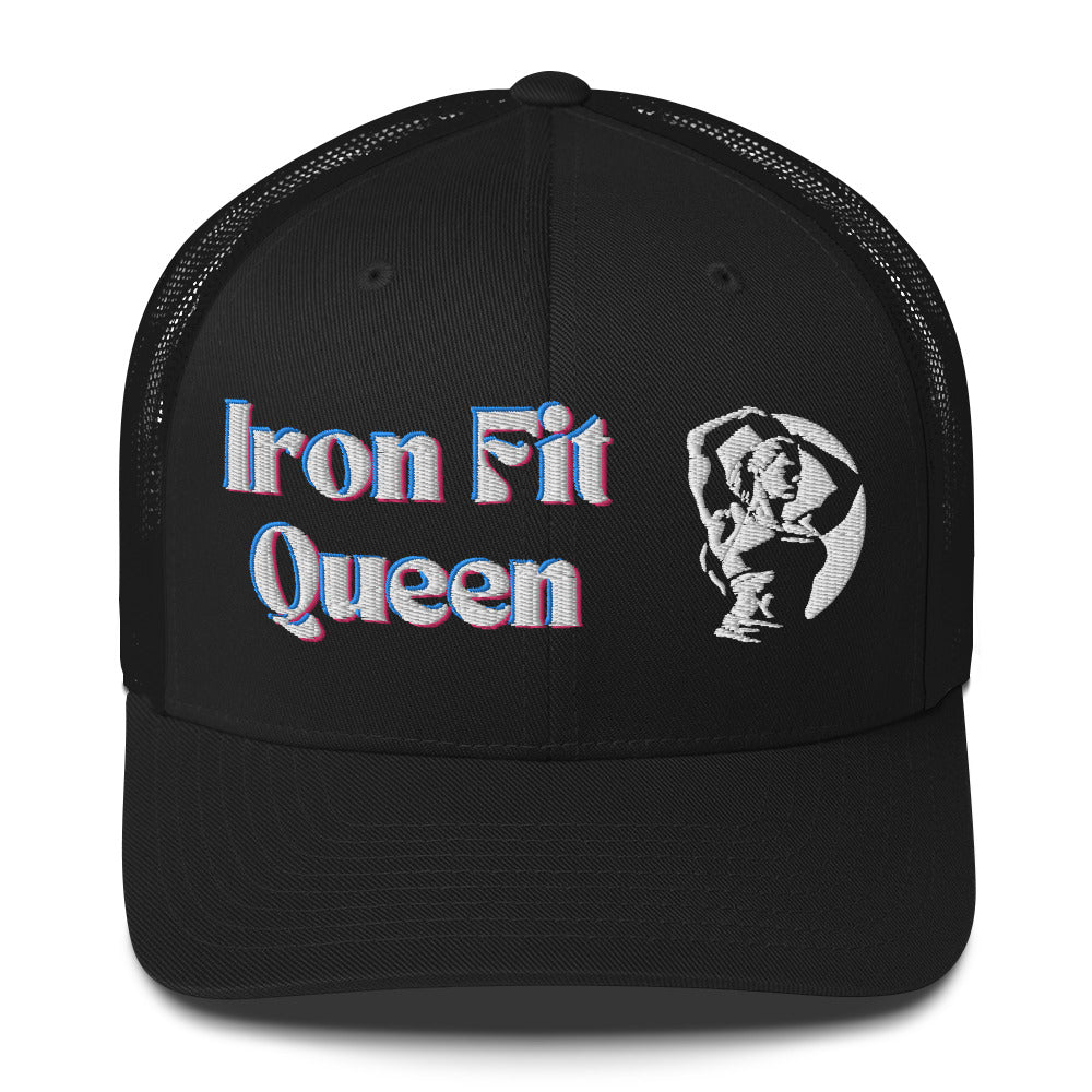 Trucker Cap Iron Fit Queen: Empower Your Fitness Journey with Style