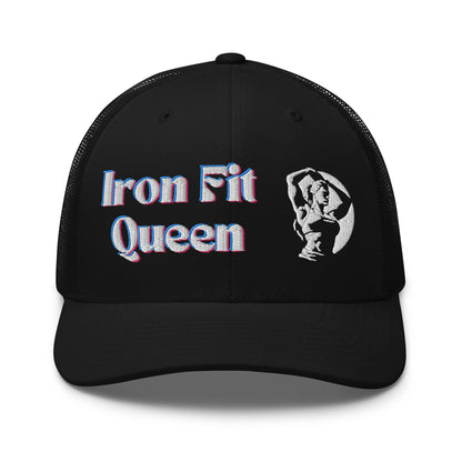 Trucker Cap Iron Fit Queen: Empower Your Fitness Journey with Style