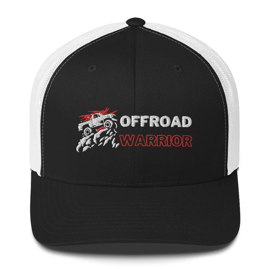 Off-road Warrior Trucker Cap: Conquer Terrain, Ride with Off-road Pride