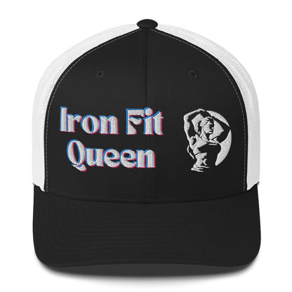 Trucker Cap Iron Fit Queen: Empower Your Fitness Journey with Style