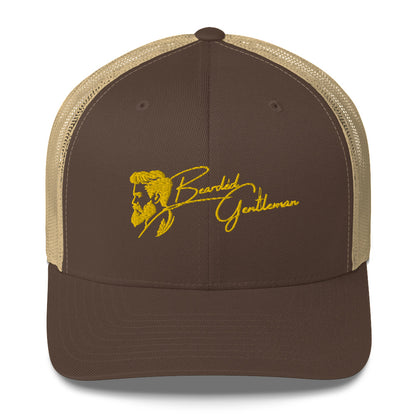 Trucker Cap: Bearded Gentleman