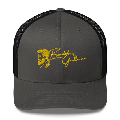 Trucker Cap: Bearded Gentleman