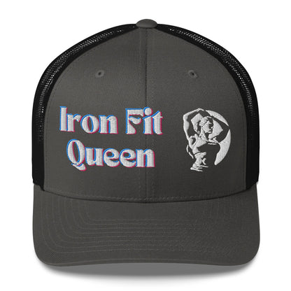 Trucker Cap Iron Fit Queen: Empower Your Fitness Journey with Style