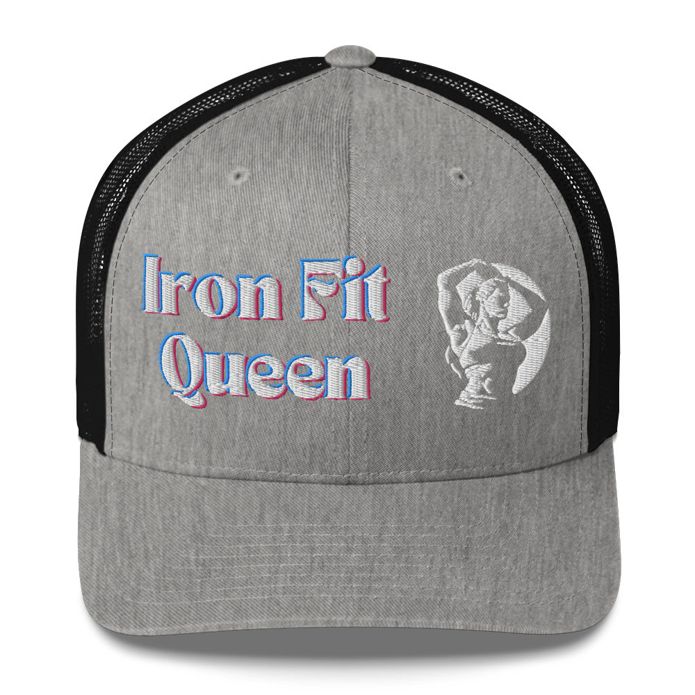 Trucker Cap Iron Fit Queen: Empower Your Fitness Journey with Style