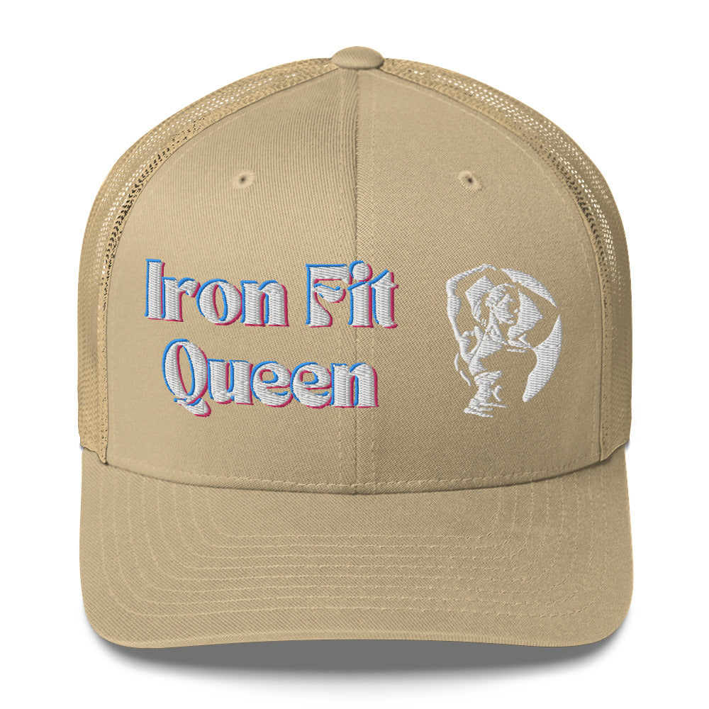 Trucker Cap Iron Fit Queen: Empower Your Fitness Journey with Style