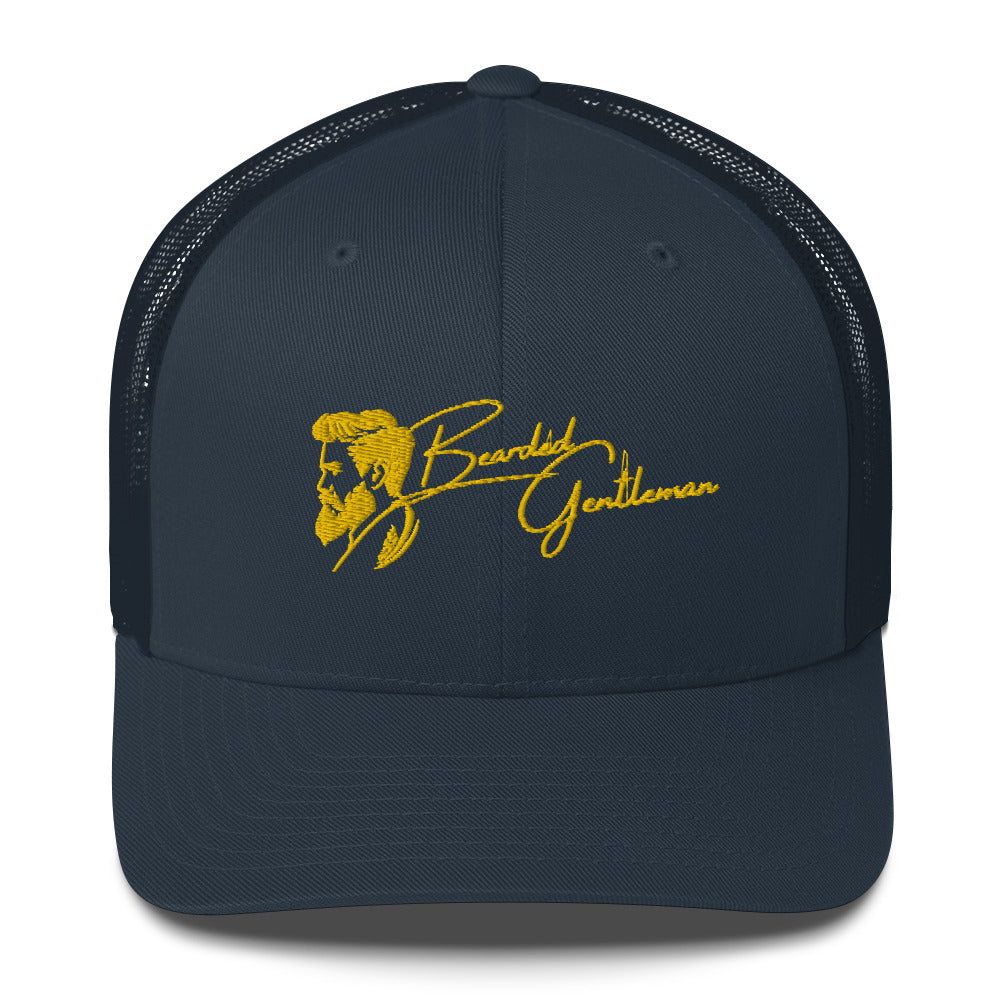 Trucker Cap: Bearded Gentleman