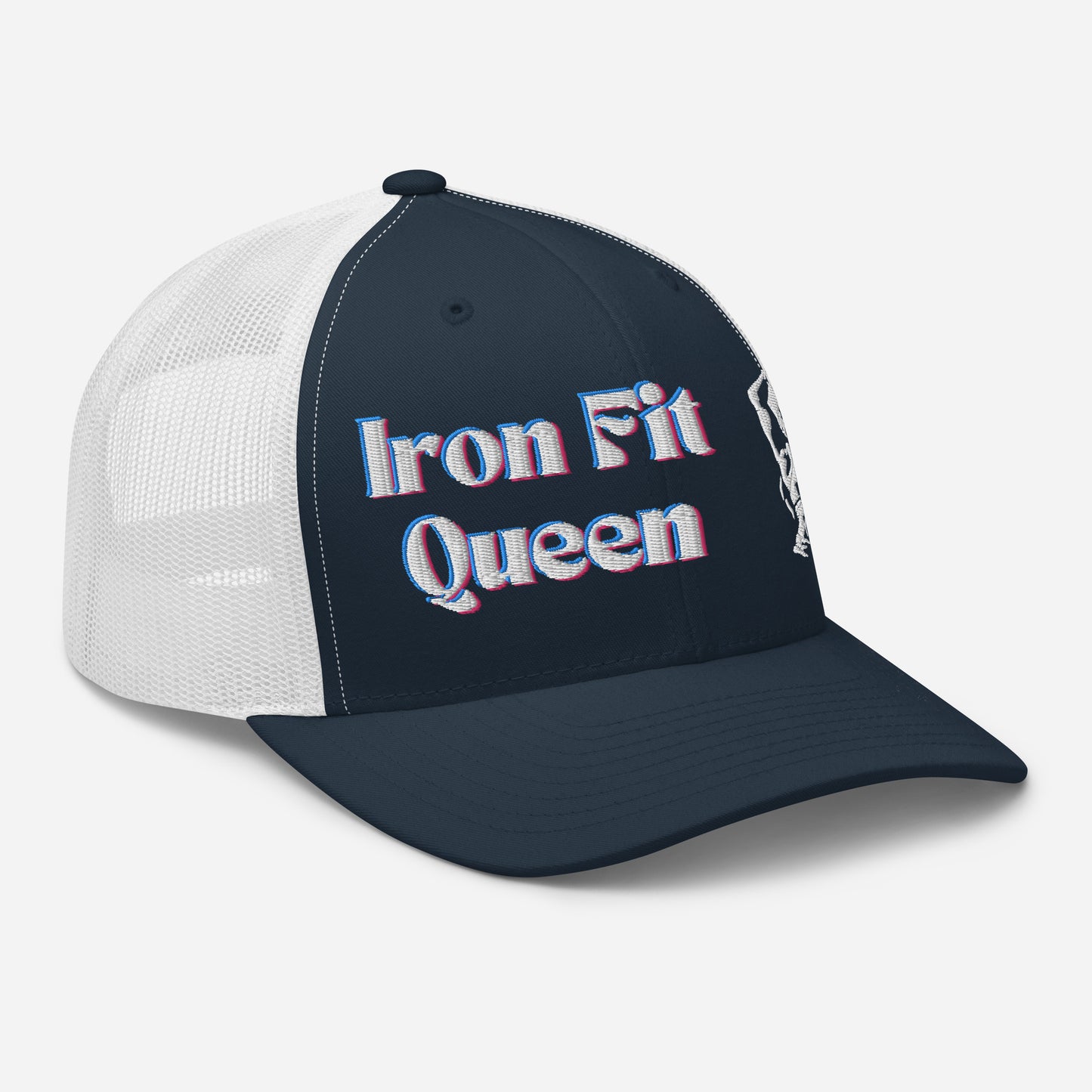 Trucker Cap Iron Fit Queen: Empower Your Fitness Journey with Style