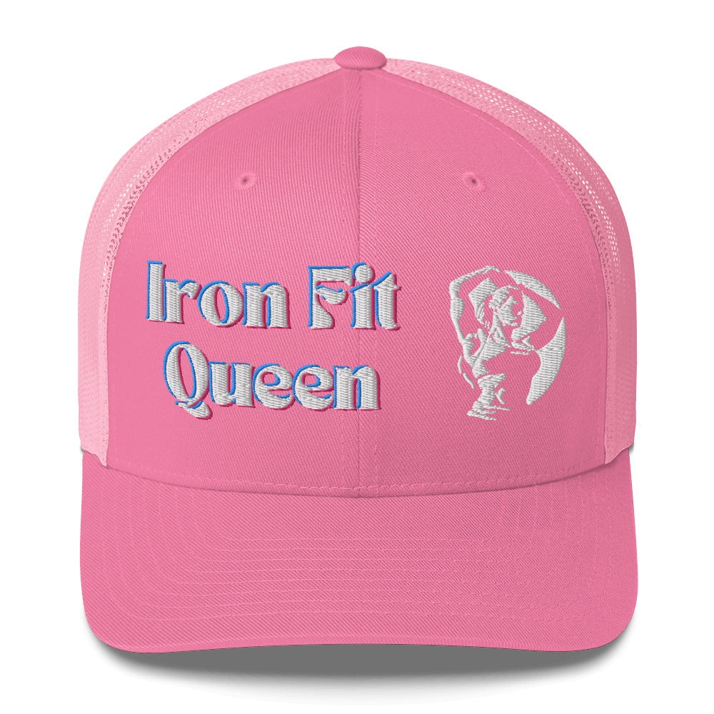 Trucker Cap Iron Fit Queen: Empower Your Fitness Journey with Style