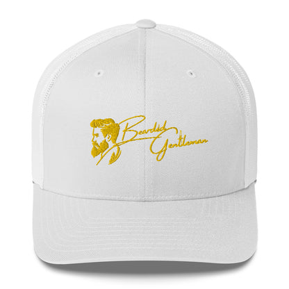 Trucker Cap: Bearded Gentleman