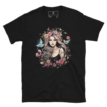 Unisex T-Shirt Floral Serenity 