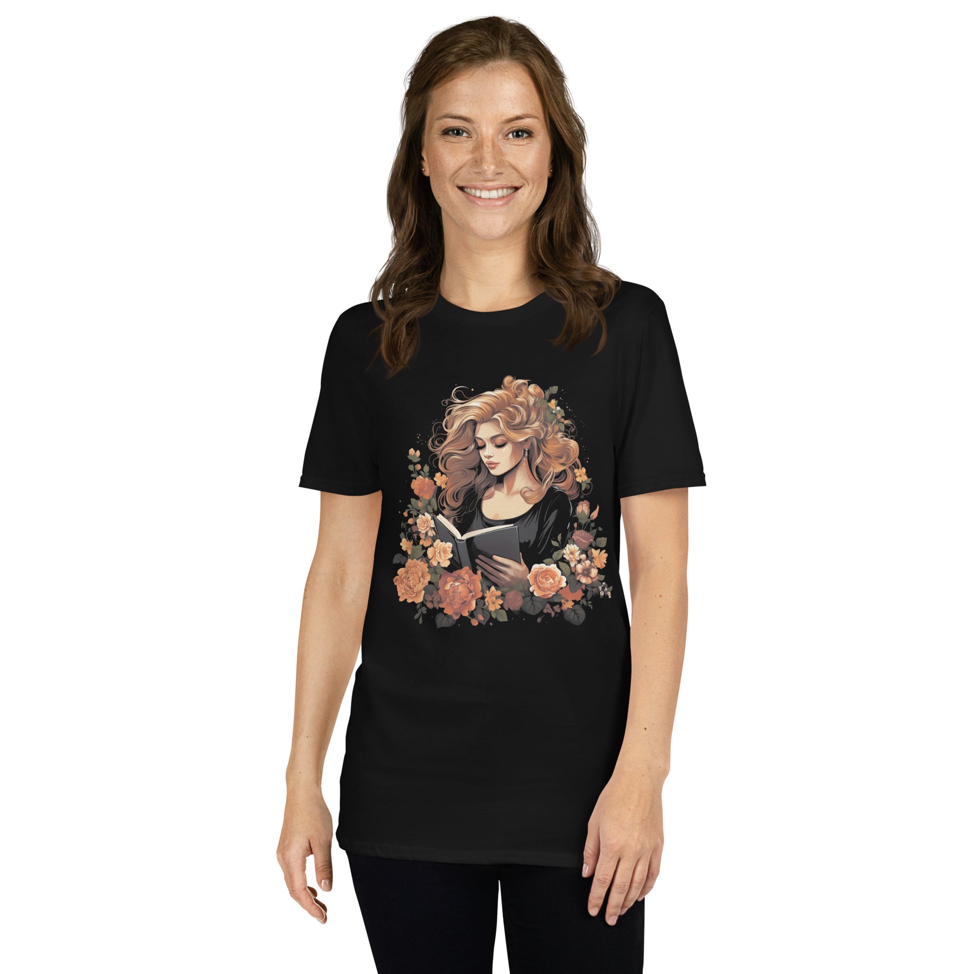 Unisex T-Shirt Floral Scholar