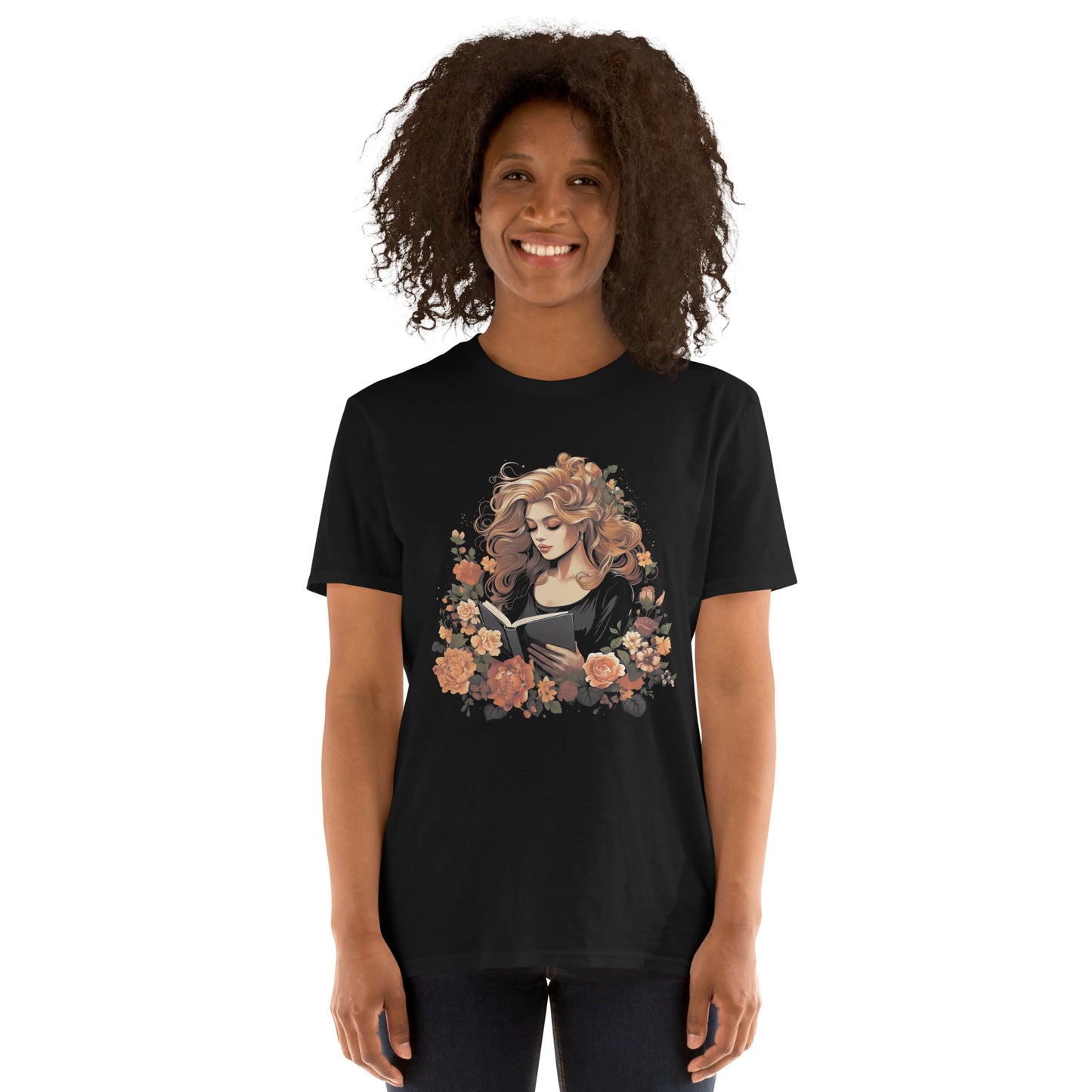 Unisex T-Shirt Floral Scholar