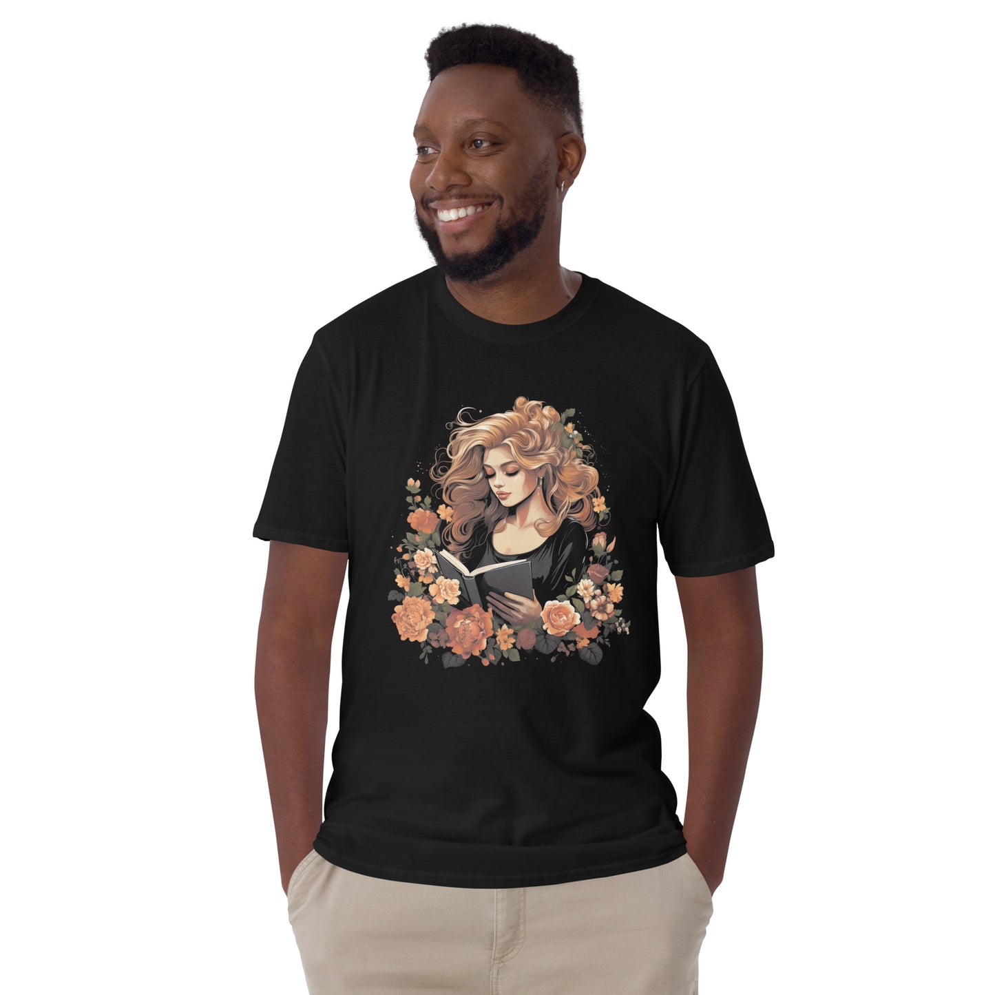 Unisex T-Shirt Floral Scholar