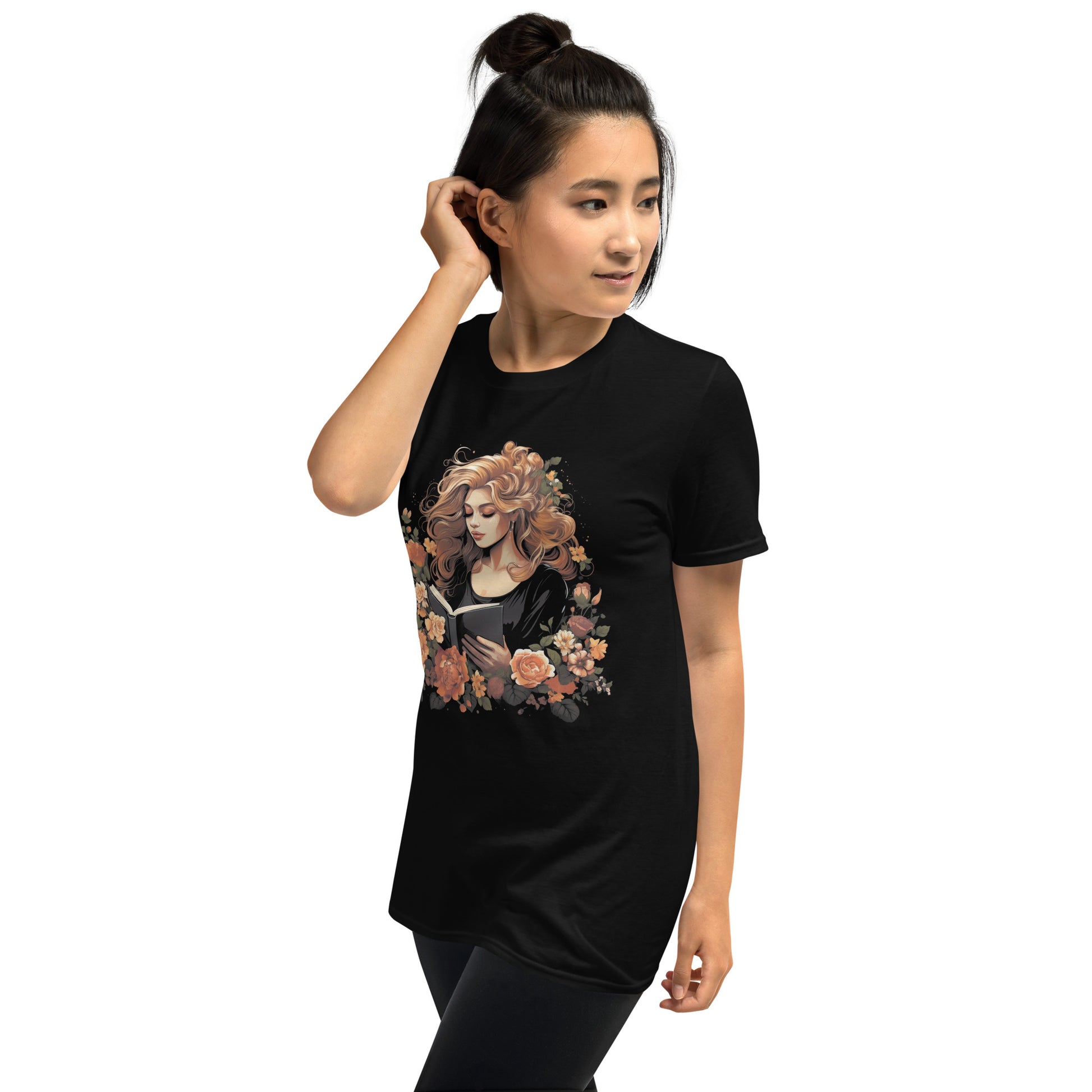 Unisex T-Shirt Floral Scholar