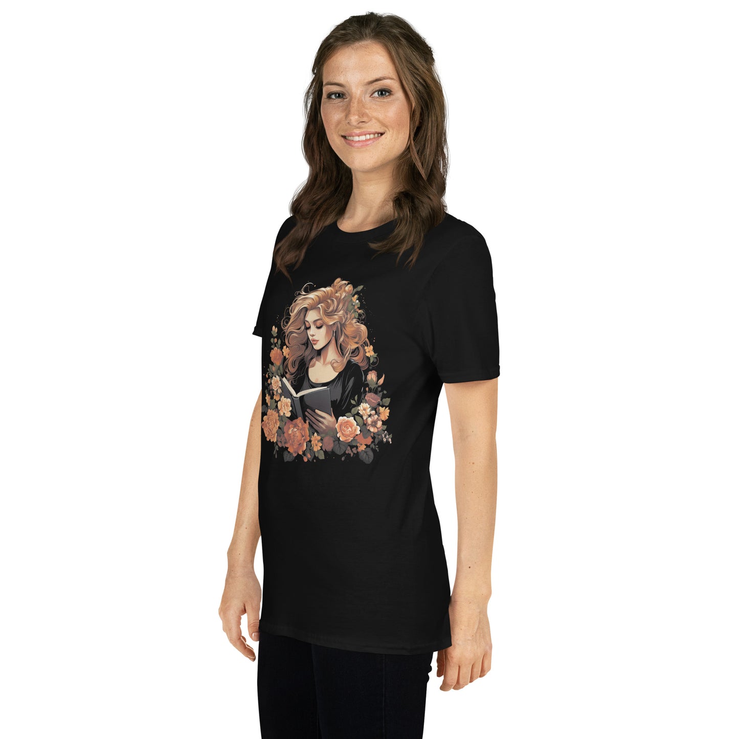 Unisex T-Shirt Floral Scholar