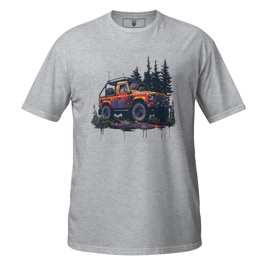 Forest Fury: Off-Road Truck Adventure Unisex T-Shirt