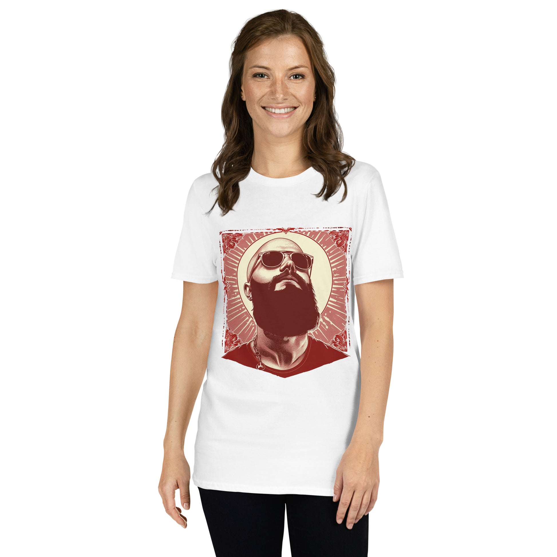 Unisex T-Shirt, Bearded Elegance